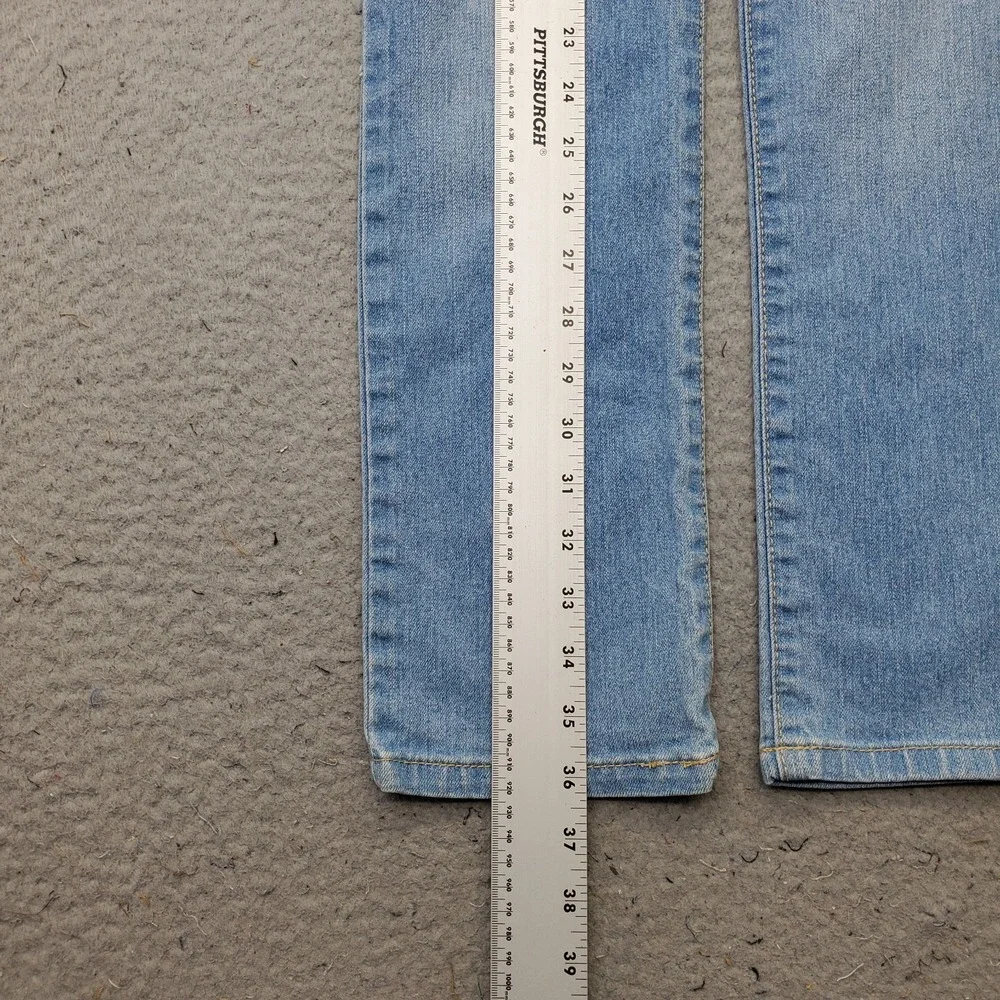 The Children's Place Jeans Girls 14 Blue Denim Light Wash 5 Pocket Streetwear